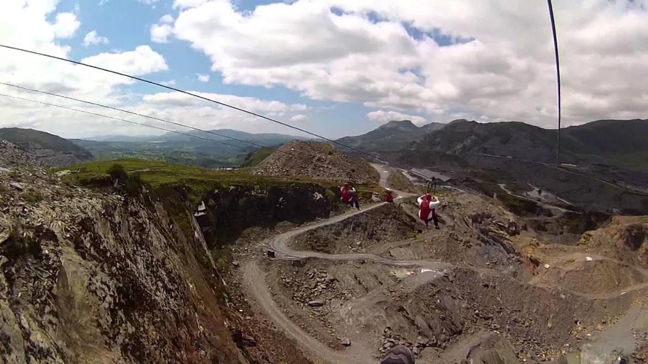 The Sidings Wales Villa Blaenau Ffestiniog Bagian luar foto